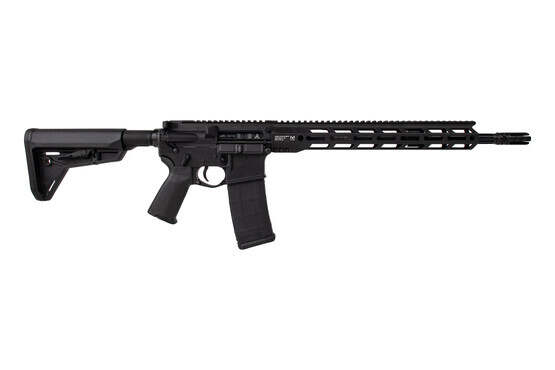 Rise Armament Watchman .223 Wylde AR-15 Rifle features a 16in fluted steel barrel